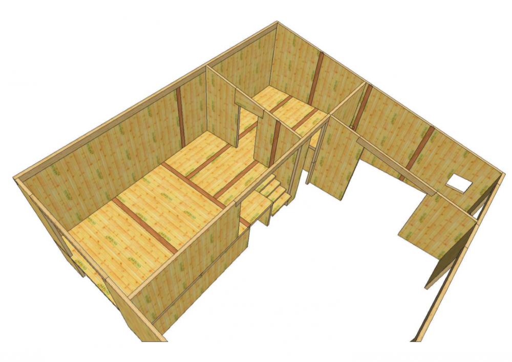 Toscana costruire con x-lam legno